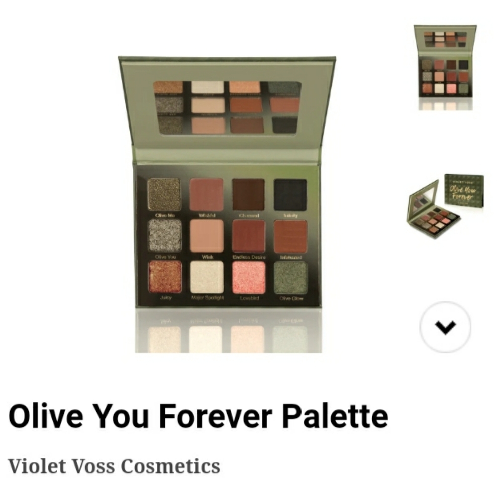 NIB Violet Voss Olive You Forever Palette